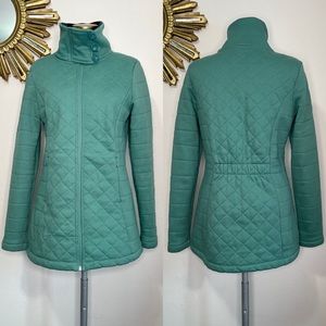 The North Face Caroluna Button Zip Quilted Jacket